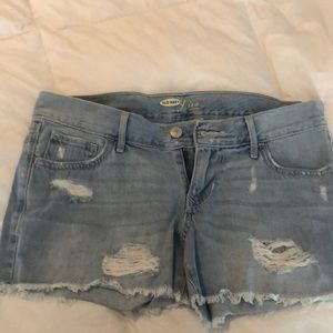 Old navy shorts distressed